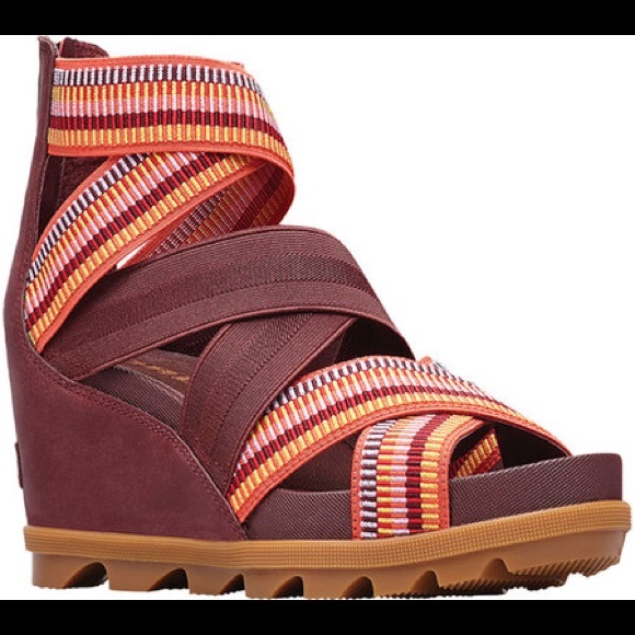 joanie ii strap wedge sandal